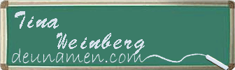 Tina Weinberg Visitenkarte